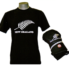 NZ Fern T-shirt & Cap Combo - PK