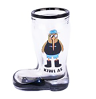 Kiwi Bloke Boot Shot Glasses - SS1016 Set of 2