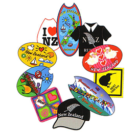 Set of 10 Assorted Key Rings - 21998 QTN