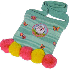 Sheep & Flowers Knitted Bag - BKSFT