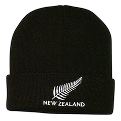 New Zealand & Fern Beanie - 60435 PACK of 6