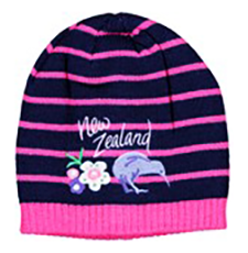 Kiwi & Flowers Beanie - BCKBFN CHILD