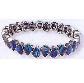 Tear Drops Paua Bracelet - EBR1