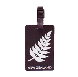 NZ Silver Fern Luggage Tag - LL04 PACK of 3