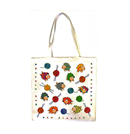 Knitted Sheep Carry Bag - 00459
