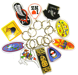 Set of 10 Assorted Key Rings - 21996 CHCH