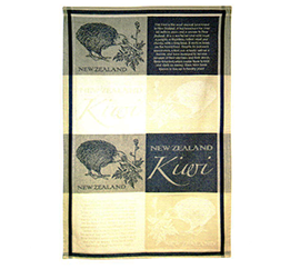 Jacquard NZ Kiwi Tea Towel - 65126 PACK OF 6