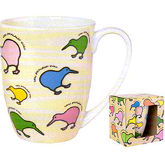 Quirky Kiwis Bone China Mug - MUG30B