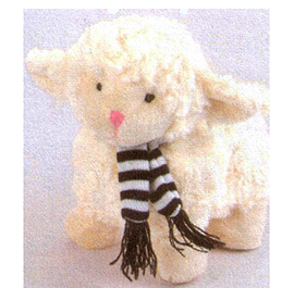Lamb With Black Scarf - TS4247