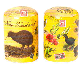 NZ Kiwi & Birds Salt & Pepper Shakers - MISC100