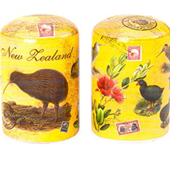 NZ Kiwi & Birds Salt & Pepper Shakers - MISC100