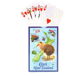 Kiwi & Map Playing Cards - MM081 2 PACKS