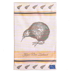 Jacquard Kiwi Tea Towel - MT41 PACK of 6