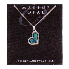 Paua Fine Chain Necklace - PJS142
