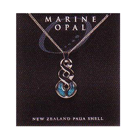 Paua Fine Chain Necklace - PJS88