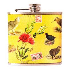 New Zealand Birds Hip Flask - MISC70