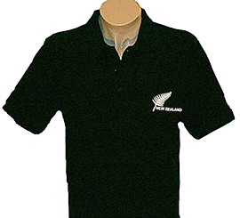 New Zealand & Fern Polo Shirt - APL220