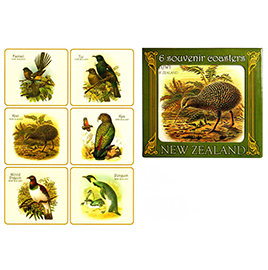 Vintage Birds Coasters - 80463