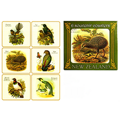 Vintage Birds Coasters - 80463