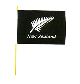 NZ Fern Flag on Stick - 80042 PACK of 12