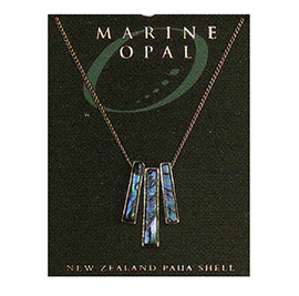 Paua Fine Chain Necklace - PJS25