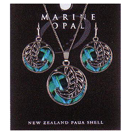 Fern Necklace & Earrings - SET113