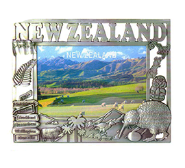 NZ Kiwi Pewter Photo Frame - MISC90P