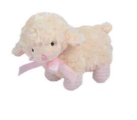 Sheep with Pink Bow - TS4322