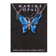 Paua Fine Chain Necklace - PJS109