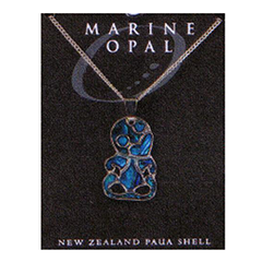 Paua Fine Chain Necklace - PJS90