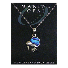 Paua Fine Chain Necklace - PJS14
