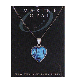 Paua Fine Chain Necklace - PJS7