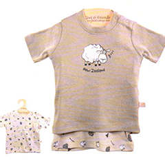 Sheep & Kiwis Babies T-Shirts 2 PACK - ABC34