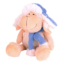 Sheep In Hat & Scarf - TS4310