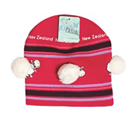 Sheep Pom Pom Beanie - BCSPP CHILD