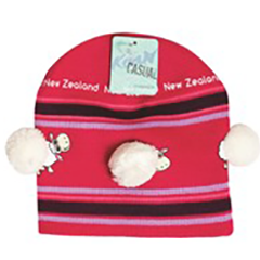 Sheep Pom Pom Beanie - BCSPP CHILD