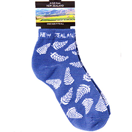 MENS Silver Fern Short Socks - SOX09 SET of 2