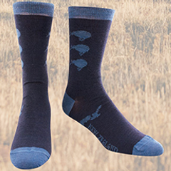 3 Kiwi's Men's Merino Socks - SK386NAVY