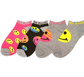 Smiley Sports Socks - 55159/60/61/62 SET of 8