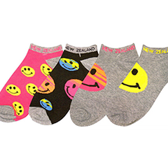 Smiley Sports Socks - 55159/60/61/62 SET of 8
