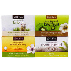 Manuka Honey, Rotorua Mud, Kiwifruit & Lanolin Guest Soap - GS4