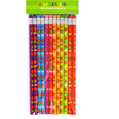 NZ Kiwis Pencils - SP54 Pack of 24 (2 packs of 12)