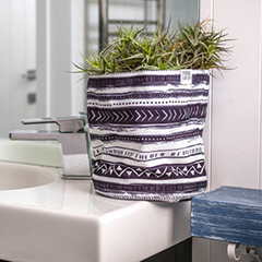 Tribal Pot Plant/ Storage Cover - TEPB73